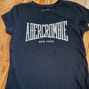 Black and White Abercrombie & Fitch tee shirt